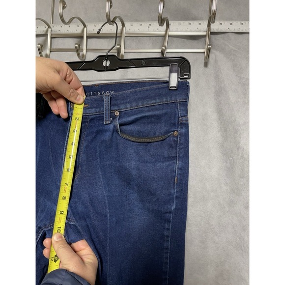 Mott & Bow Jeans Men 30X31 Blue Denim Pants Skinny Oliver Casual Outdoor Comfort - Picture 4 of 9